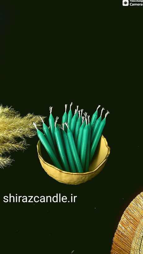 شمع قلمی ساده ۱۰ سانت