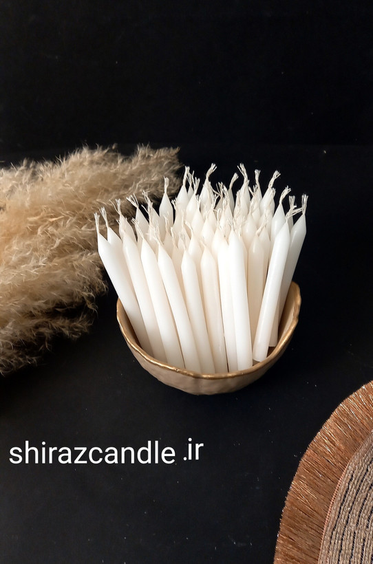 شمع قلمی ساده ۱۰ سانت