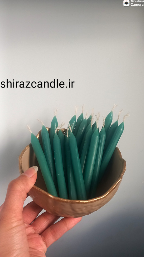 شمع قلمی ساده ۱۰ سانت